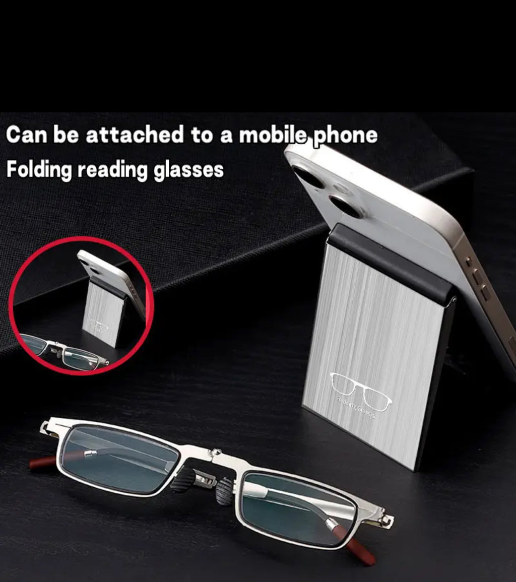 Foldable Stainless Steel Reading Glasses