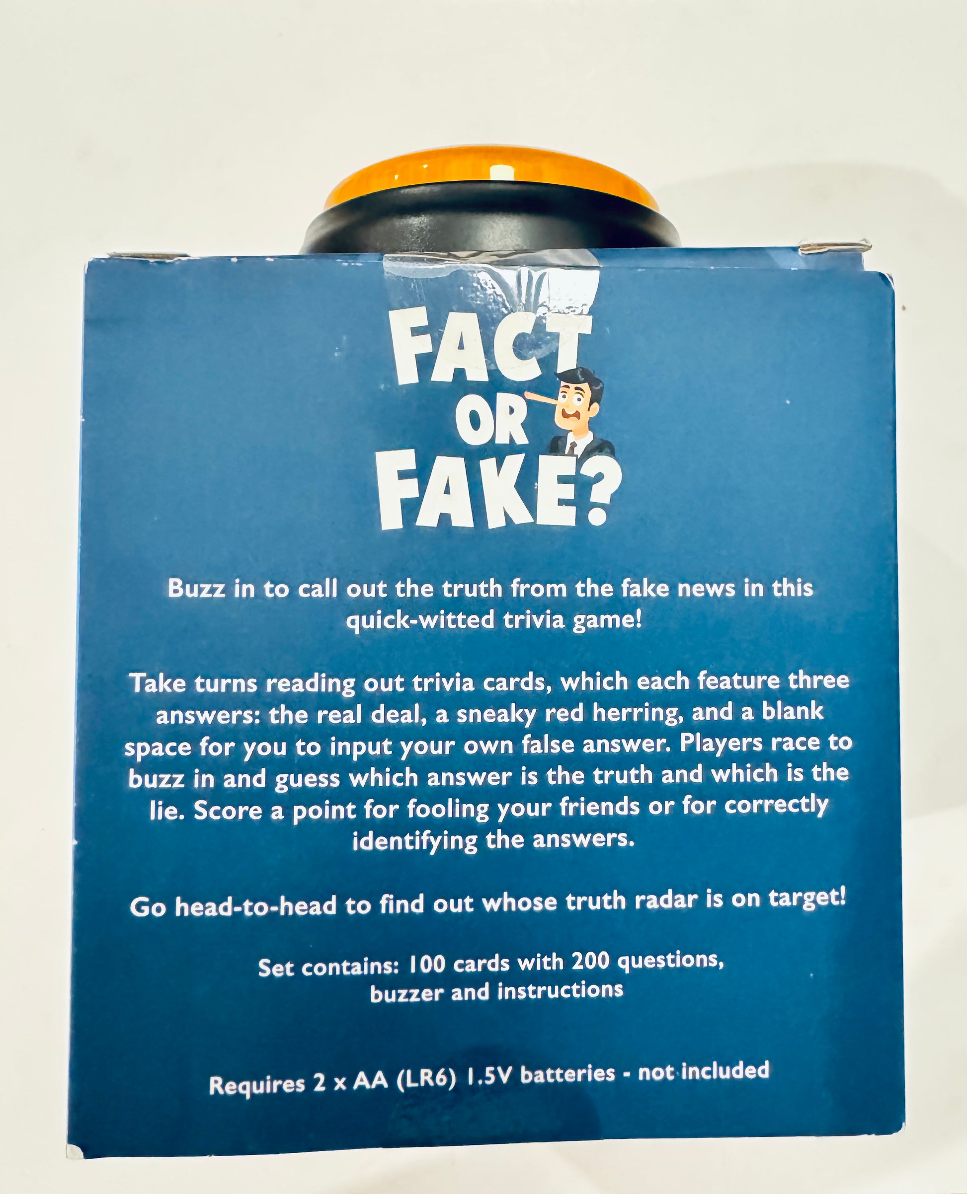 Fact or Fake-Hit the Buzzer Game