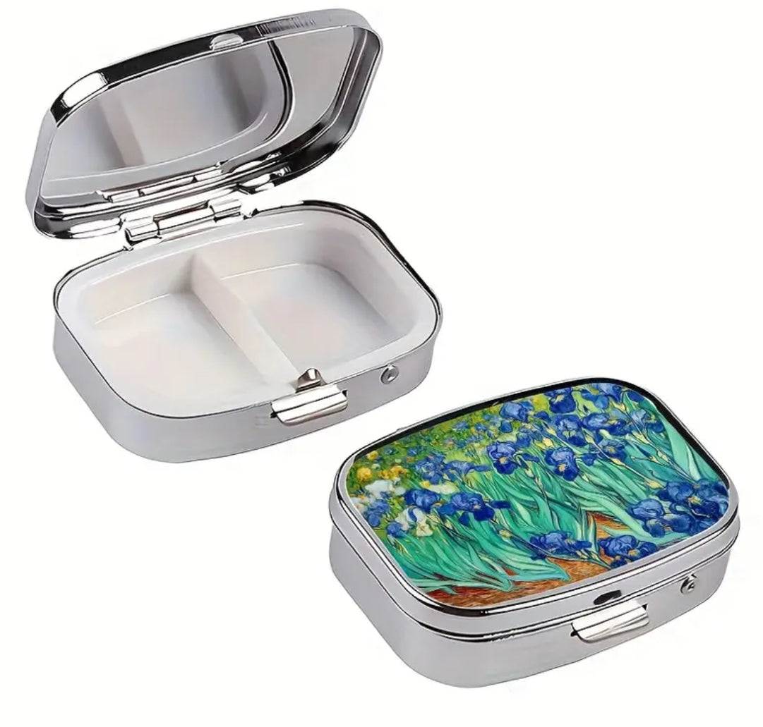 Floral Pill Box
