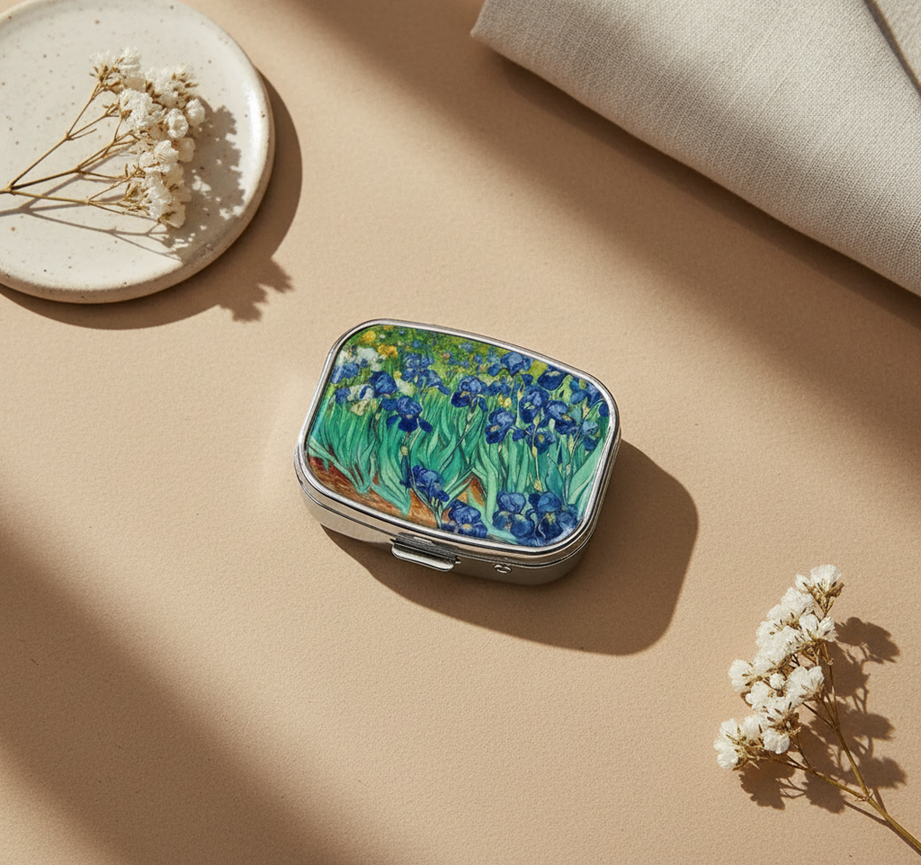 Floral Pill Box