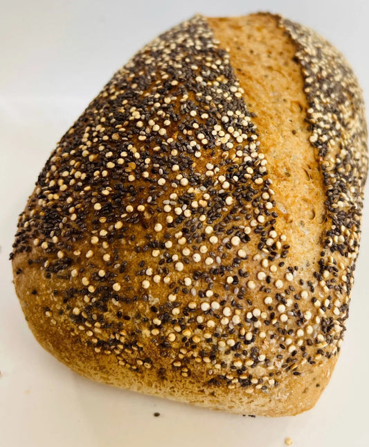 Buckwheat, Chia & Quinoa Sliced Bread (Gluten Free)