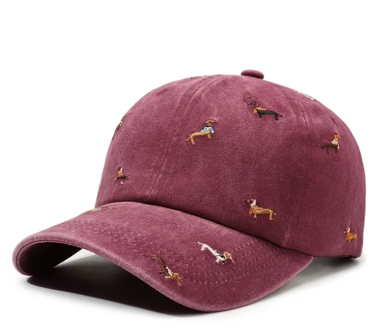 Red Dachshund Cap