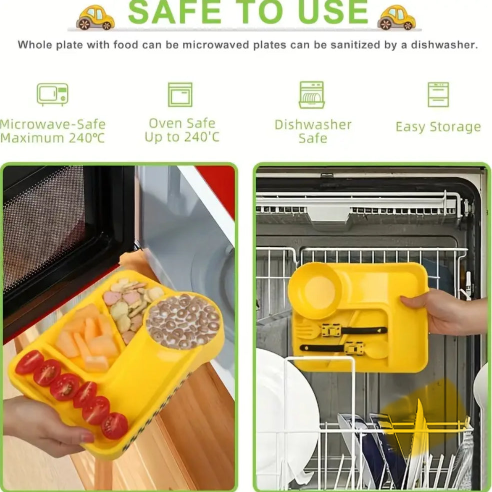 Ensemble d'alimentation pour tout-petits (jaune)