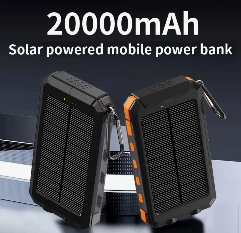 Solar Charging Power Bank /compass/ light