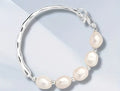 Sterling Silver Pearl bracelet