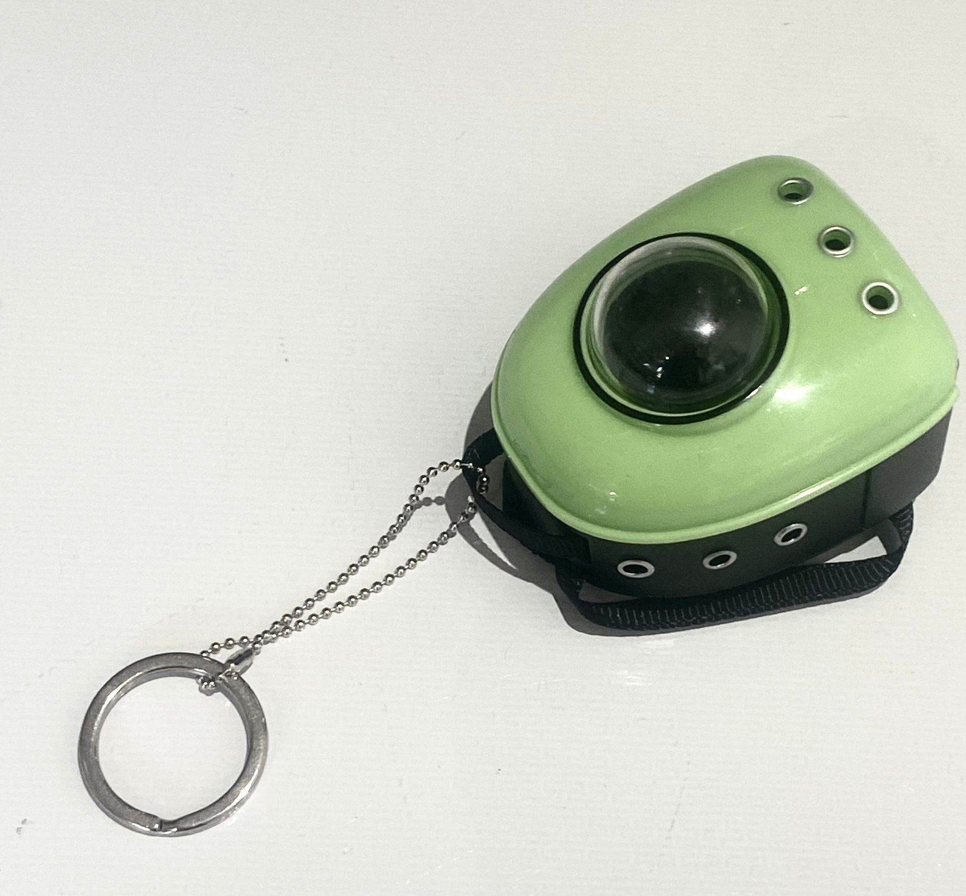 Green Bubble Backpack Keychain