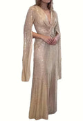 Gold Hollywood dress