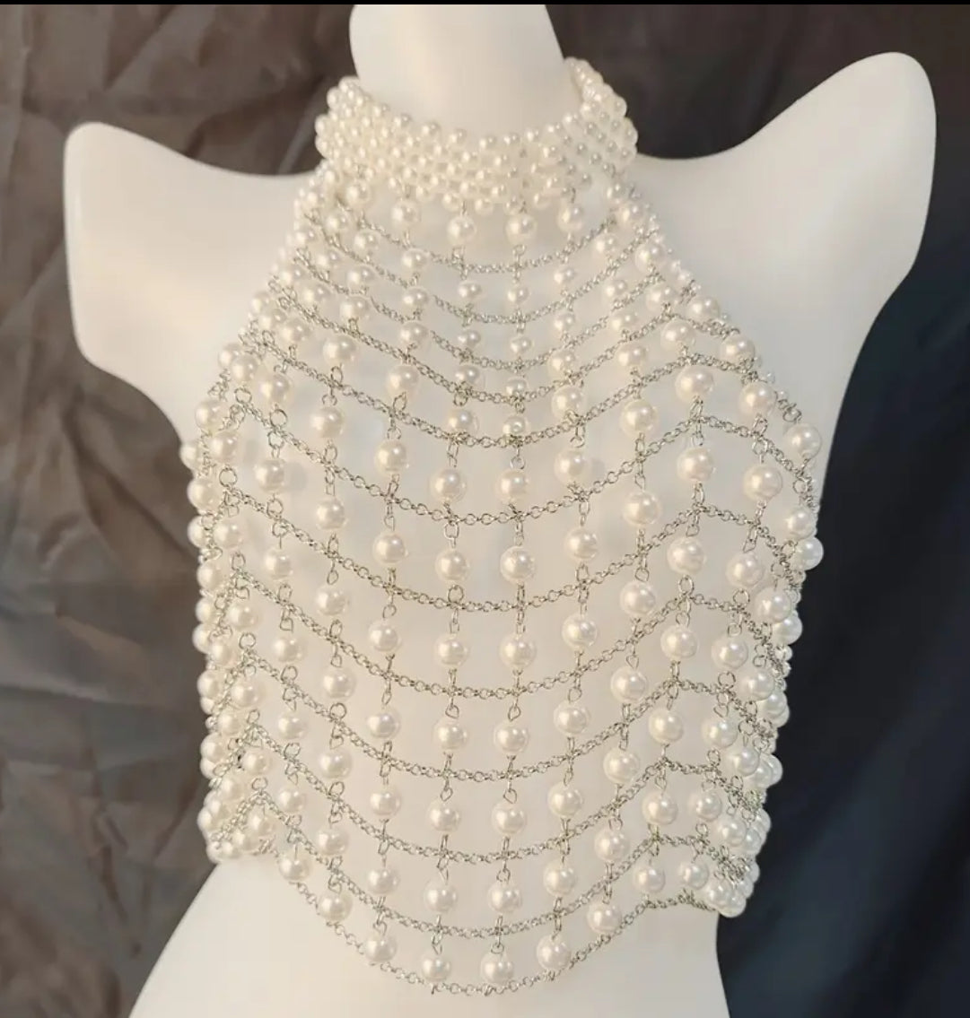 Pearl Halter Top