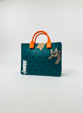 Handpainted Waterproof Handbag (One of a Kind)