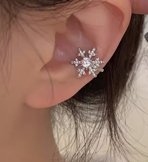 Snowflake Ear Cuff