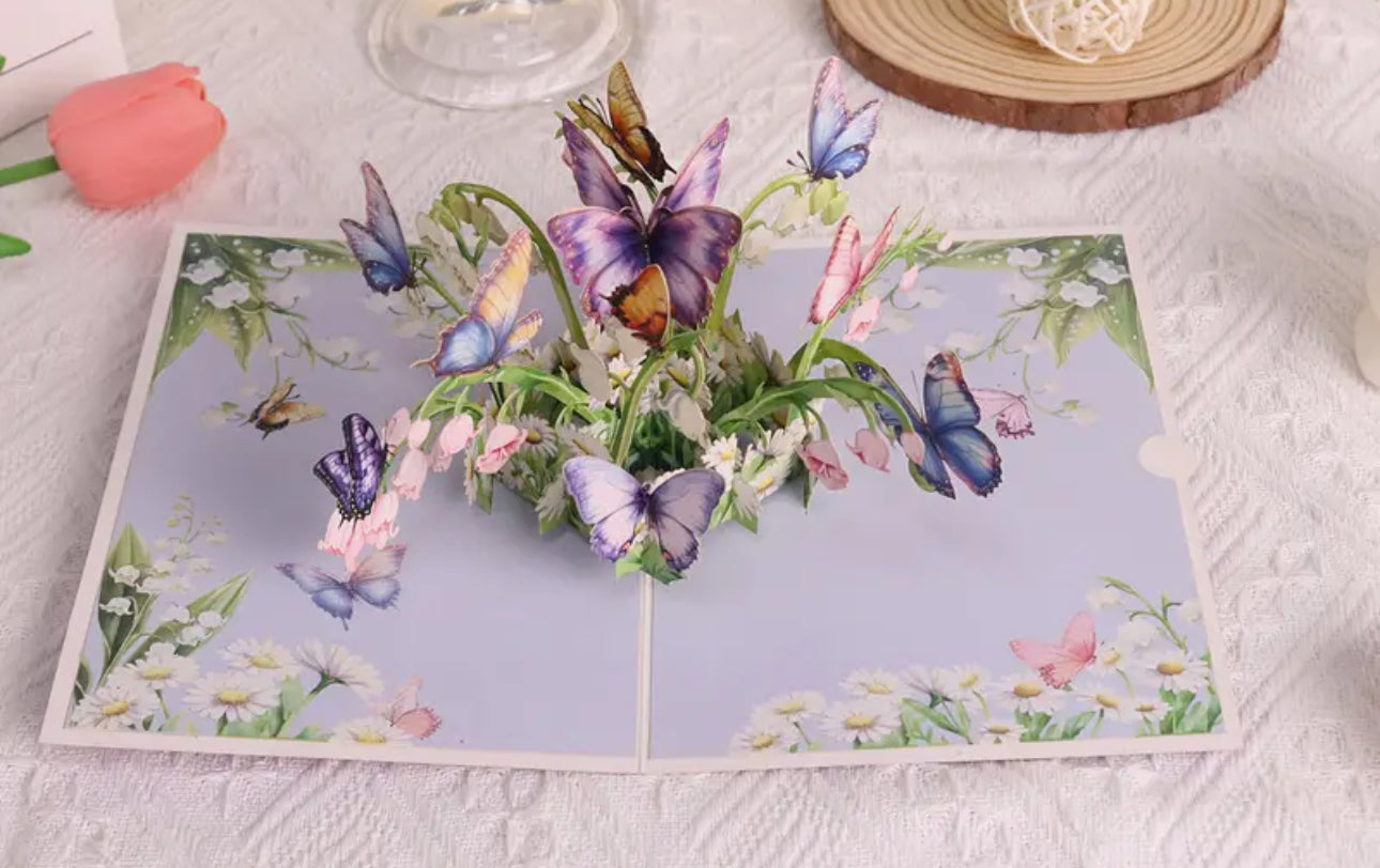 3D Butterfly Mother’s Day Card