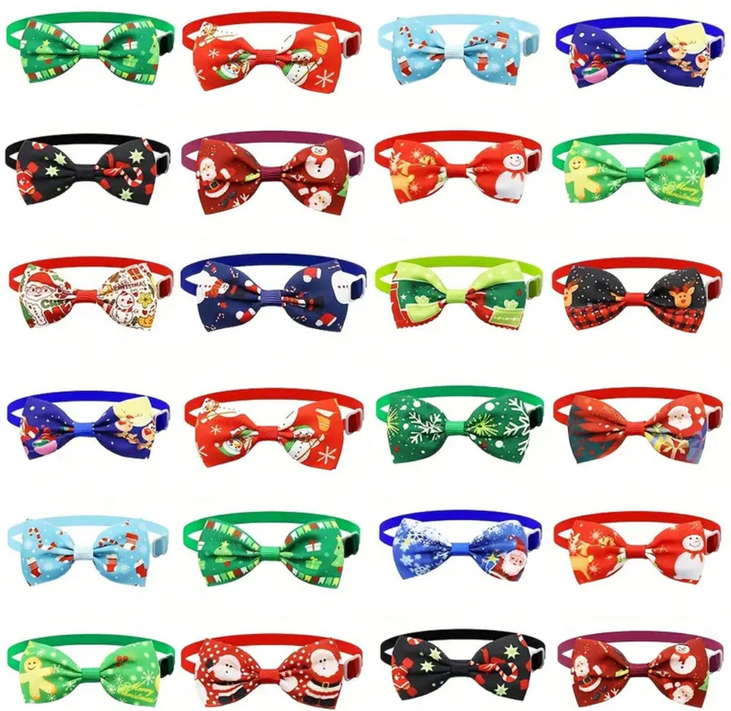 Pet Christmas Bow (Choice of Designs)