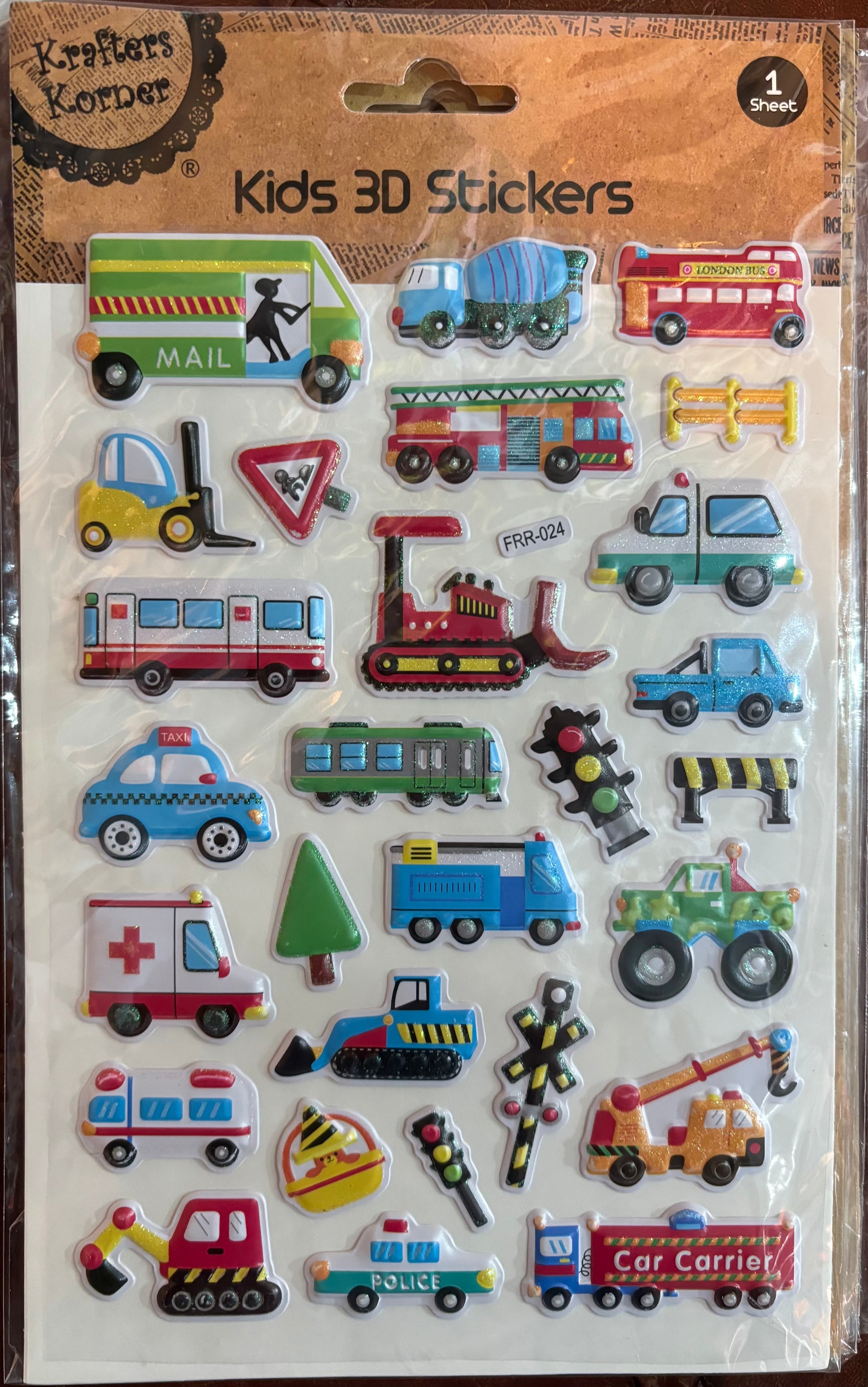 Autocollants 3D pour enfants