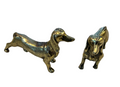 Handcrafted brass Dachshunds(set of 2)
