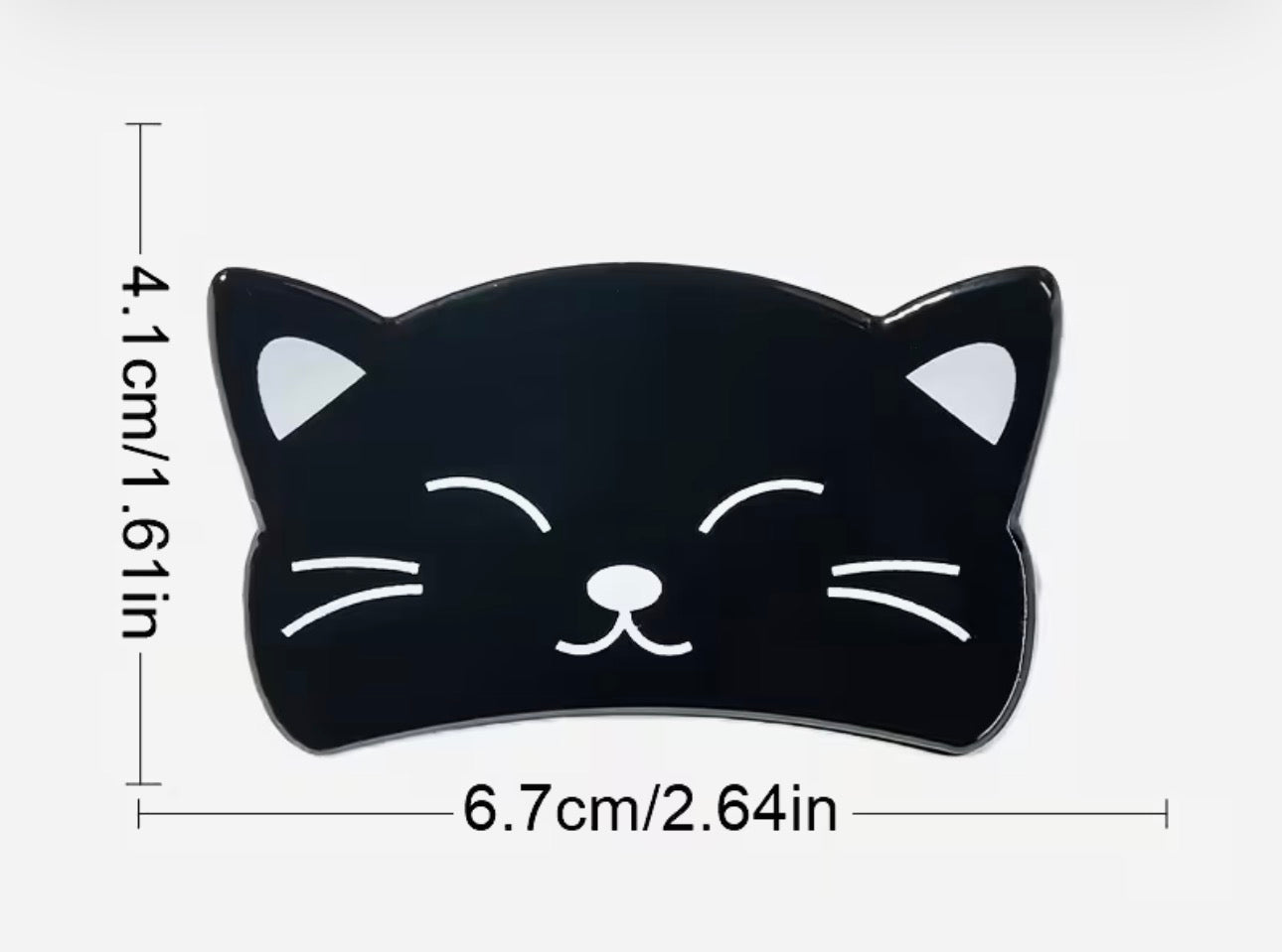 Black Cat Claw Hair Clip