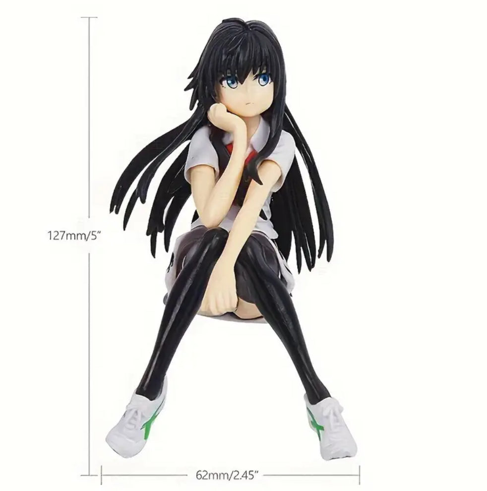 Anime school girl figurine