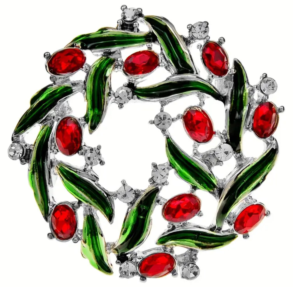 Wreath Brooch
