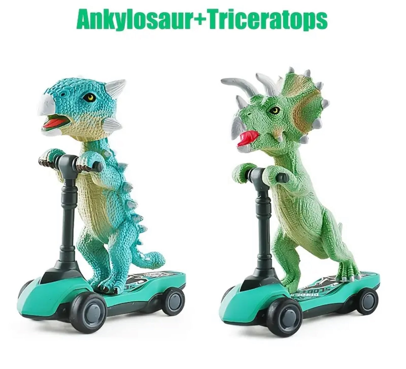 Dinosaur on Scooter