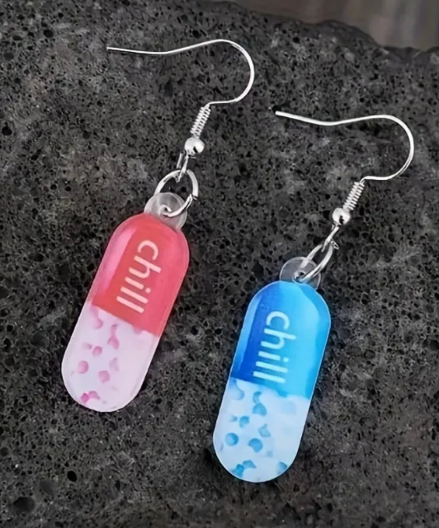Boucles d'oreilles Chill Pill