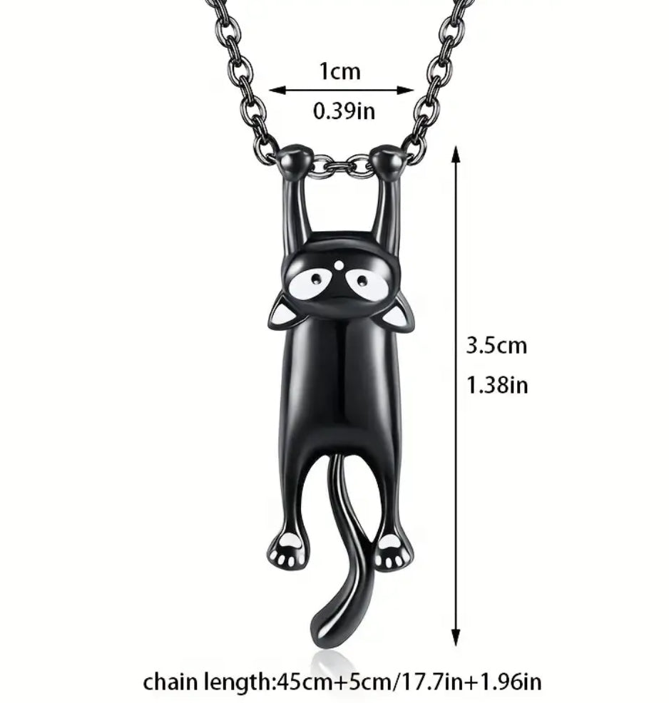 Black Cat Necklace