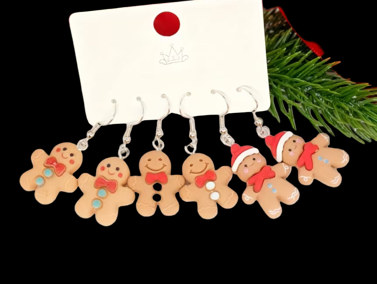 Hypoallergenic Gingerbread Earrings (choice of 6 styles )