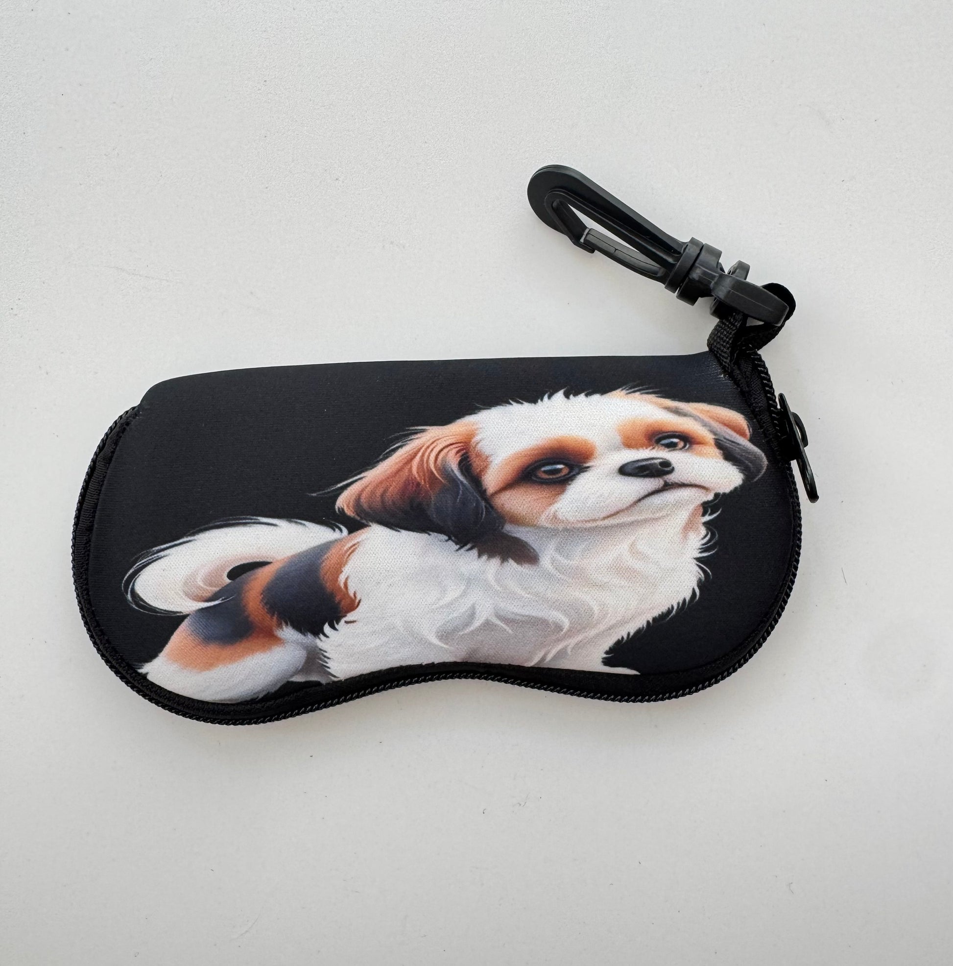 Shih Tzu Dog Fabric Glasses Case