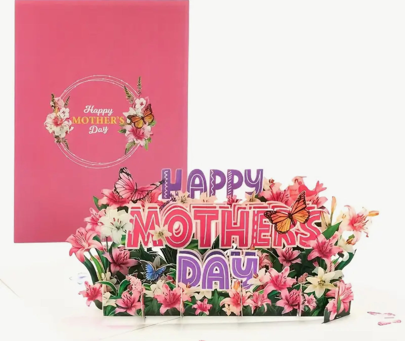 3D Flower Garden Mother’s Day Card