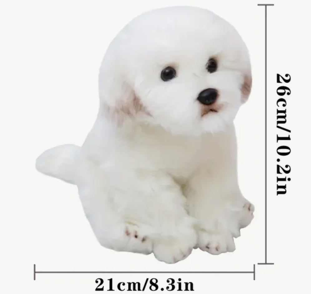 Maltese Shitzu Soft Toy