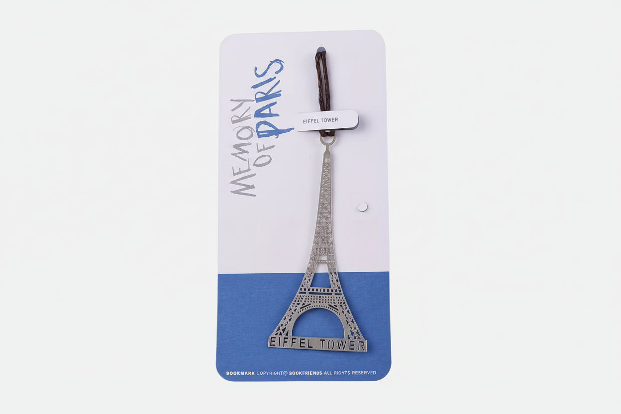 Eiffel Tower Metal Bookmark