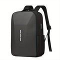 Black laptop backpack with combination lock & USB charge