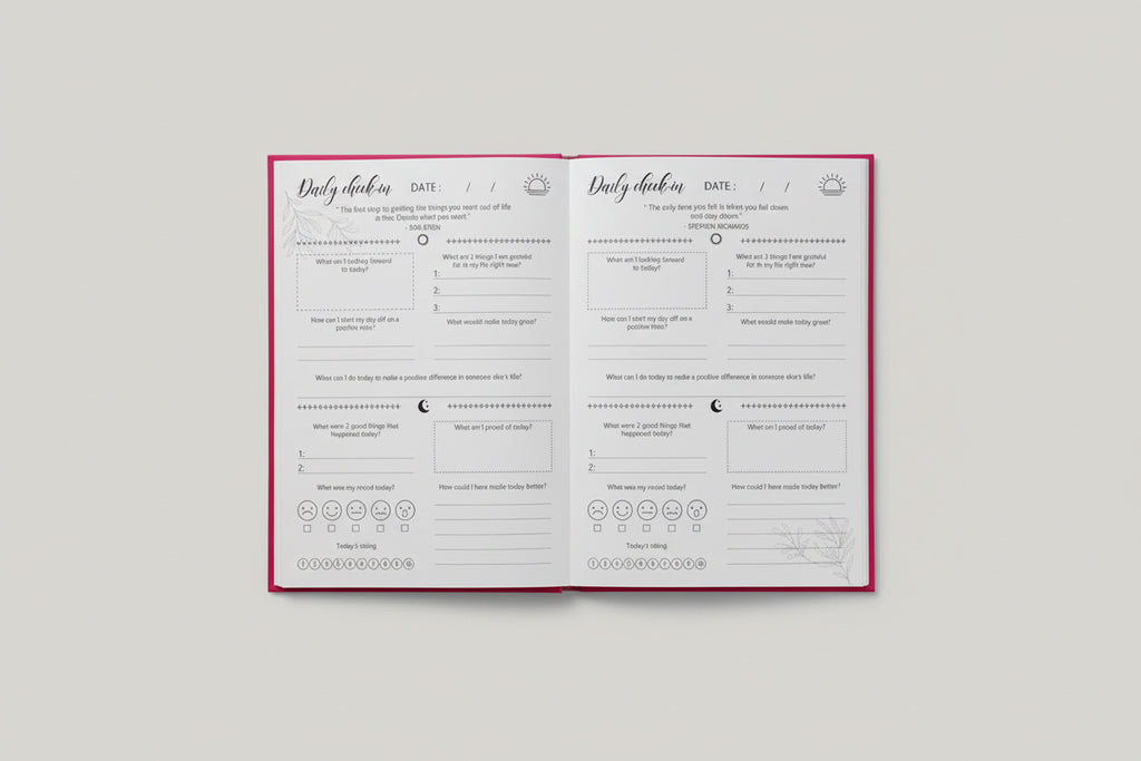 My Daily Self Care Journal Gift Set