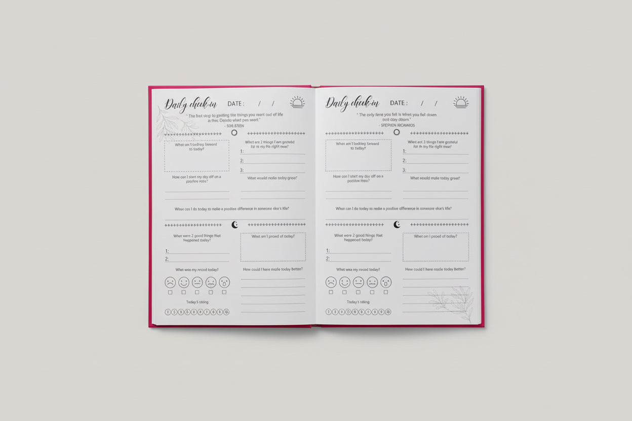 My Daily Self Care Journal Gift Set