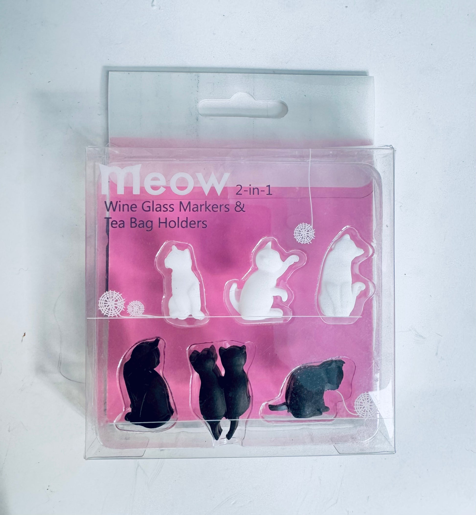 Cat Glass Marker Identifiers Set