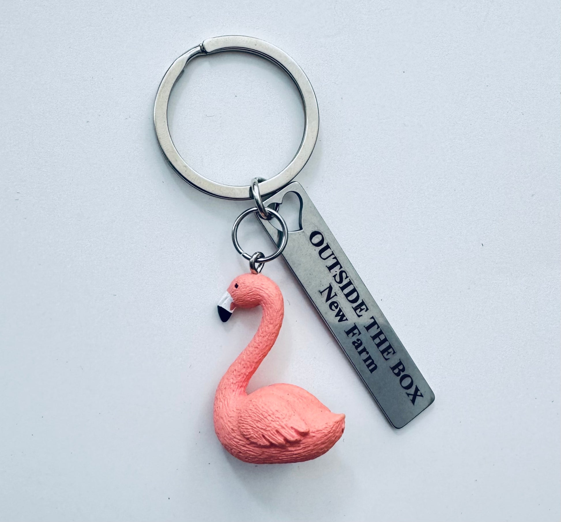 Flamingo Keychain