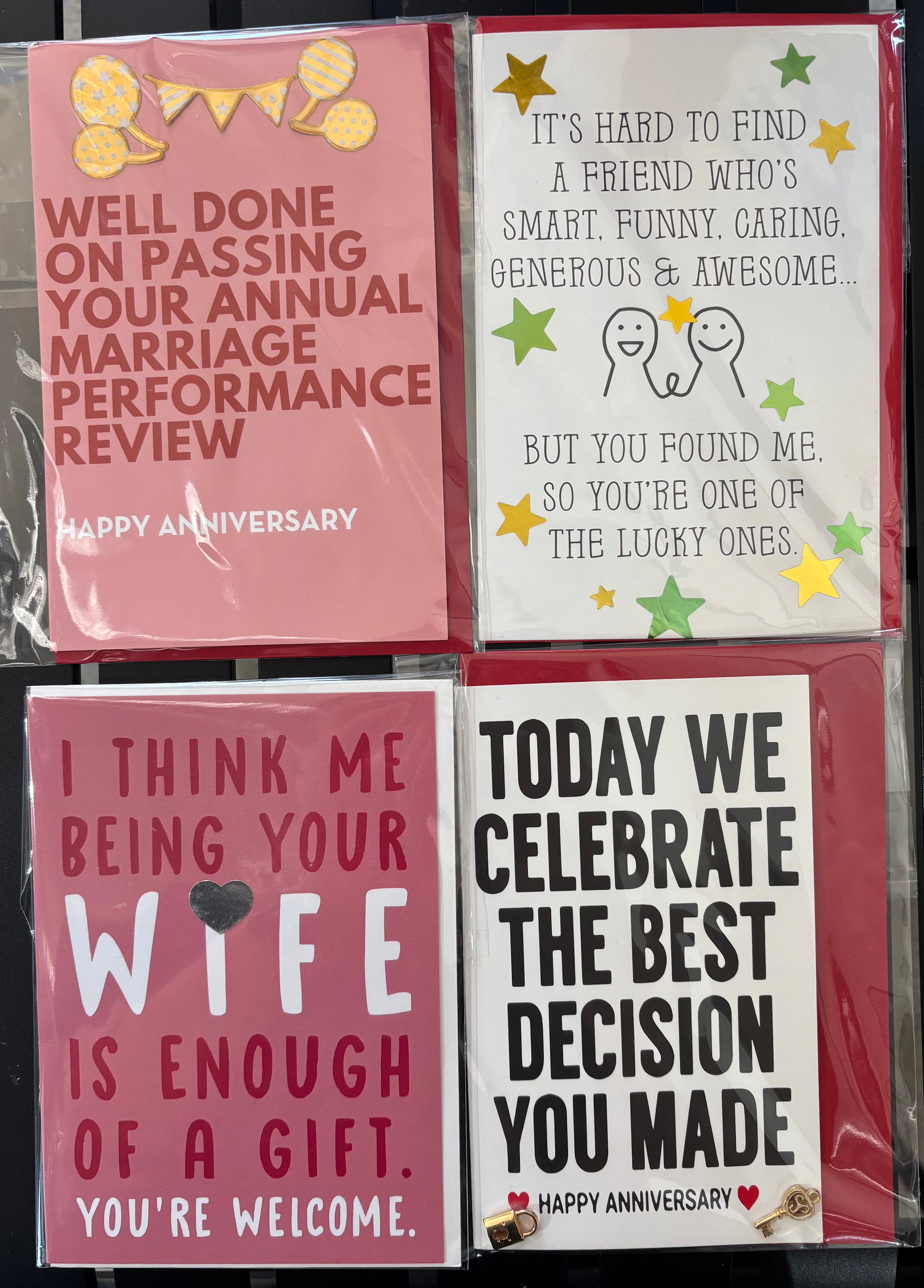 Cartes d'anniversaire humoristiques