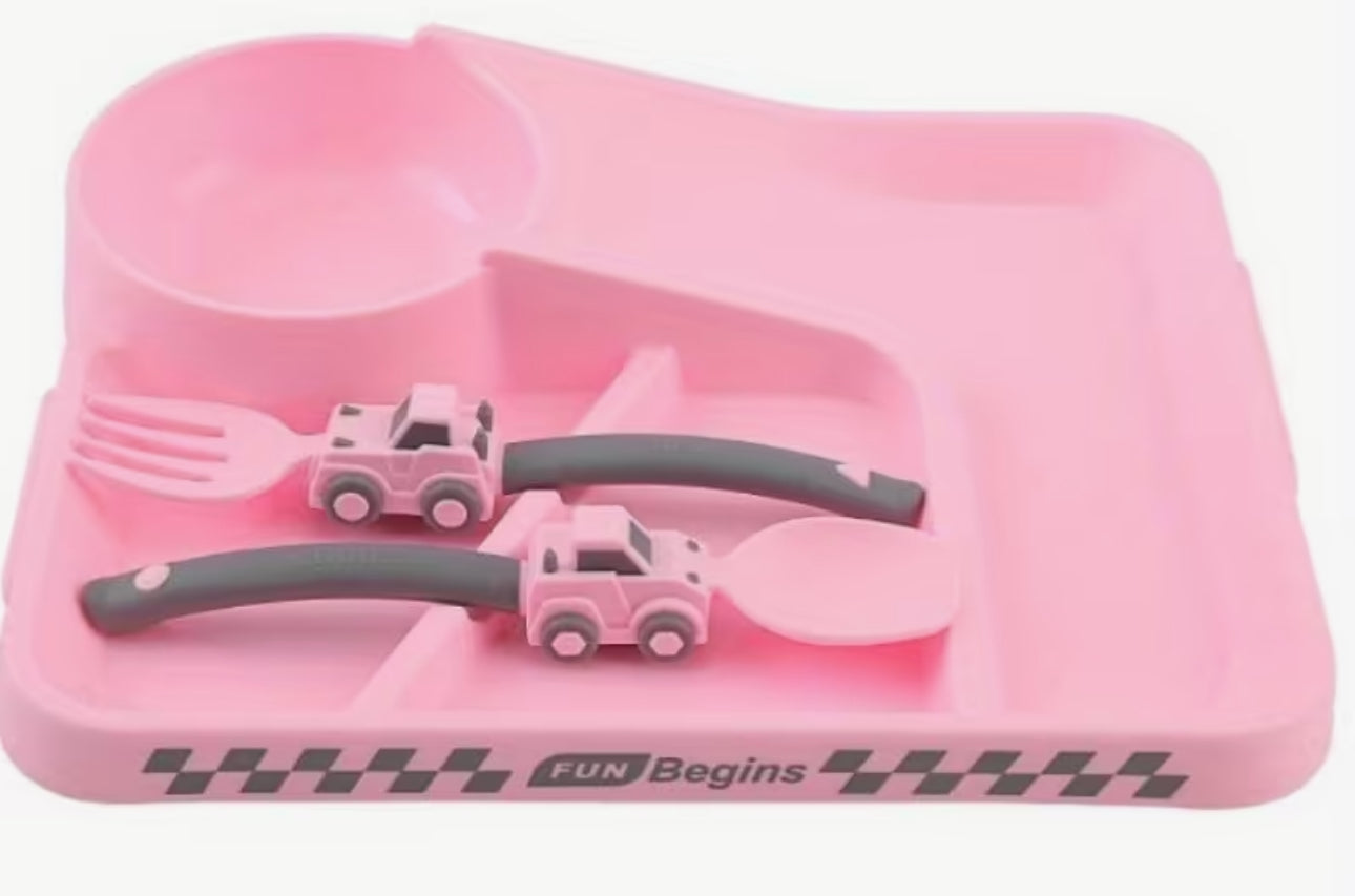 Toddler Feeding Set (Pink)