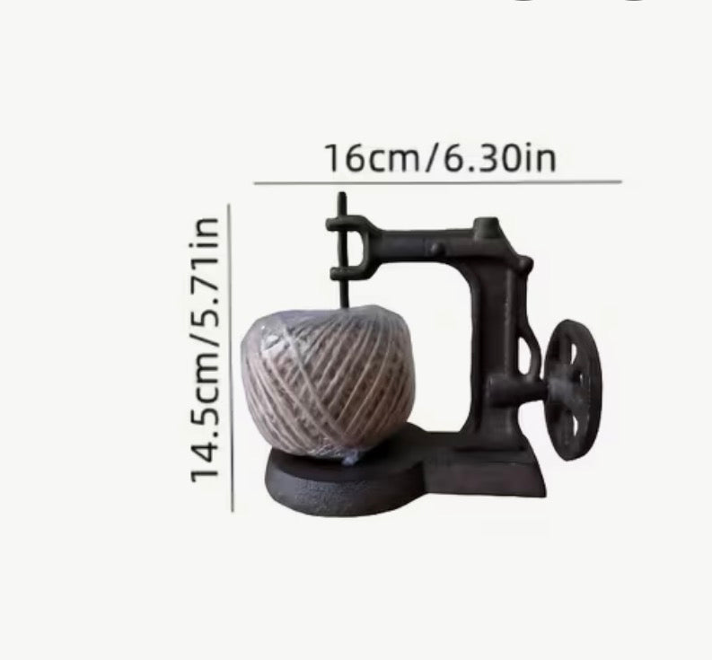 Vintage Cast Iron Twine Holder