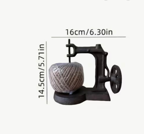 Vintage Cast Iron Twine Holder