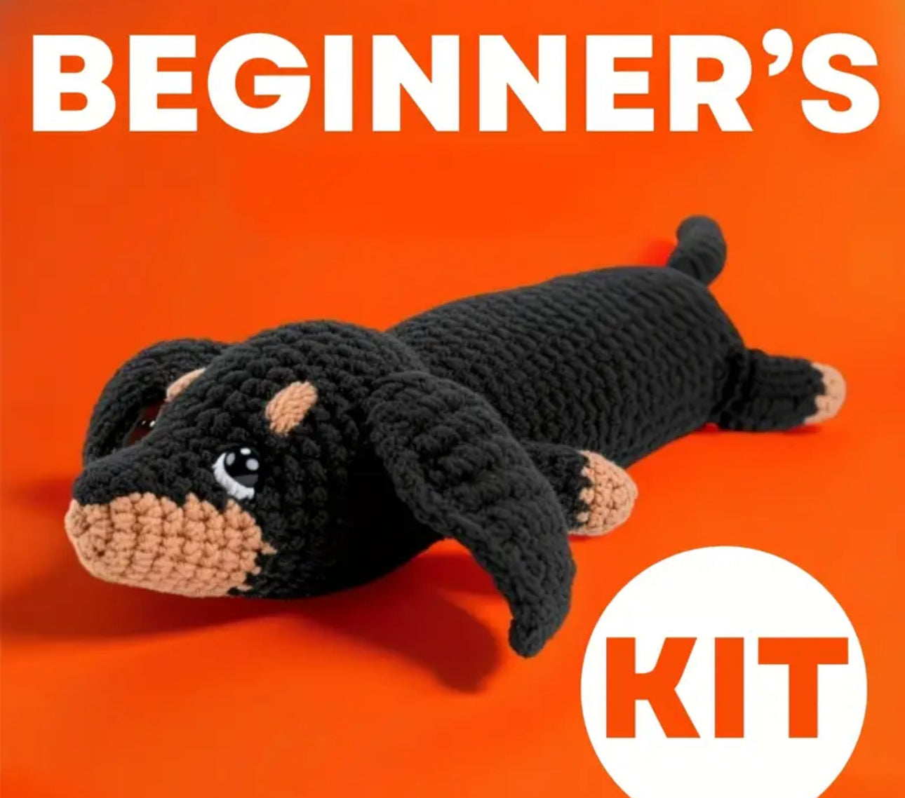 Dachshund Crochet Starter Kit