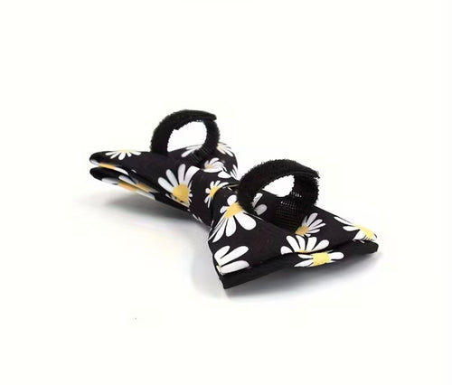 Daisy Collar, Bow with Leash (Set of 4)