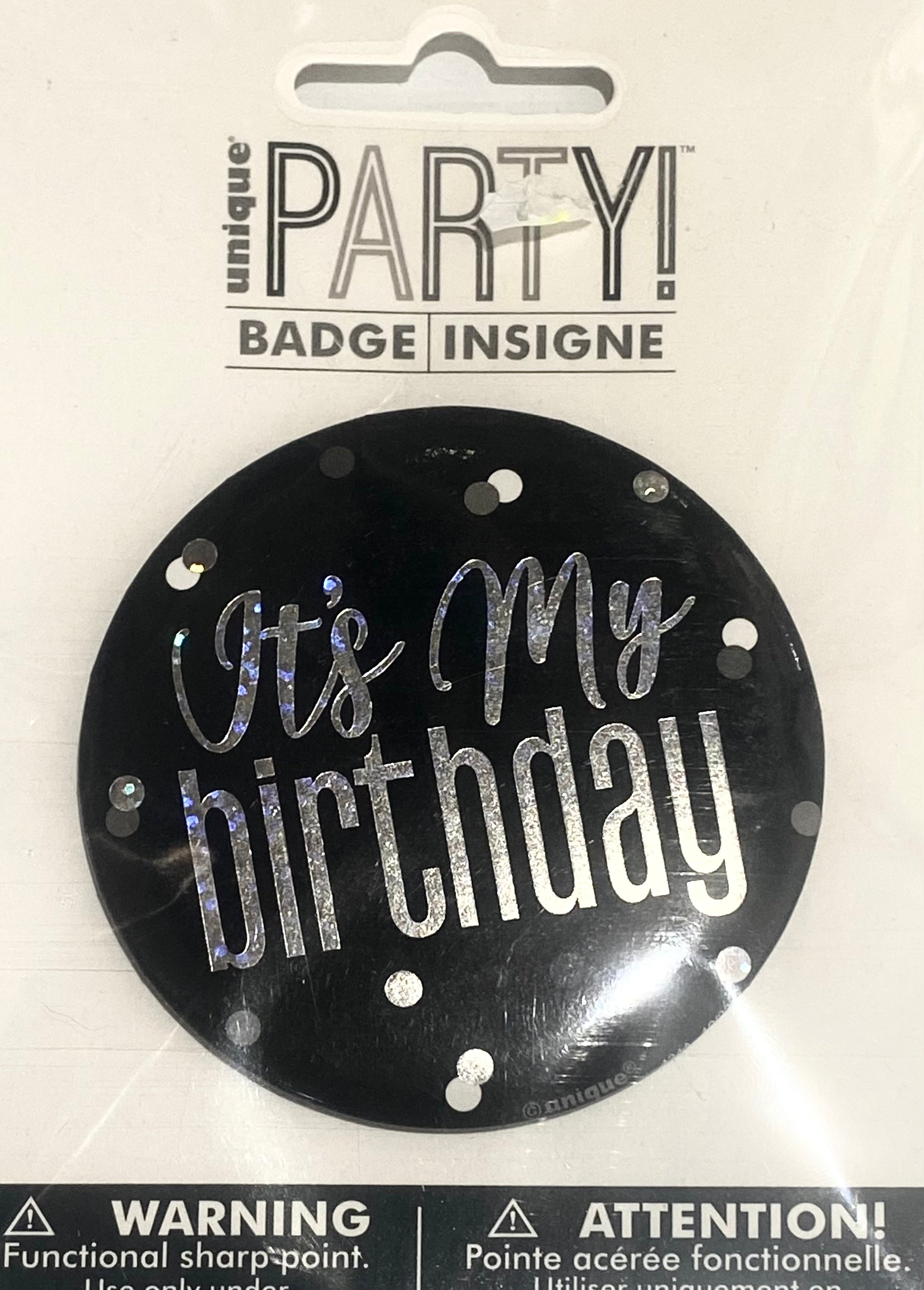 Birthday Badge