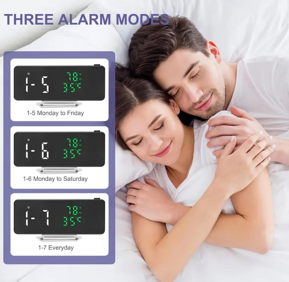 Projector Alarm Clock