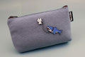 Rabbit and Shark Brooch