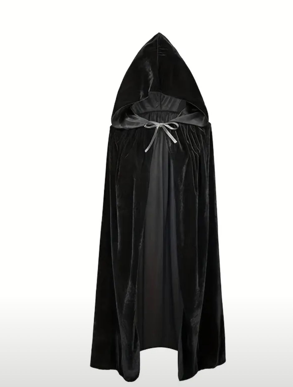 Black Velvet Cape