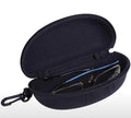 Black Hard Glasses Case with clip