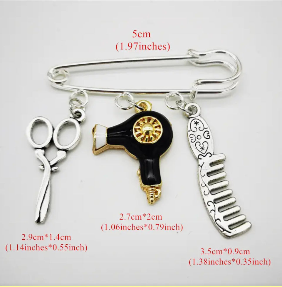 Broche de coiffeur