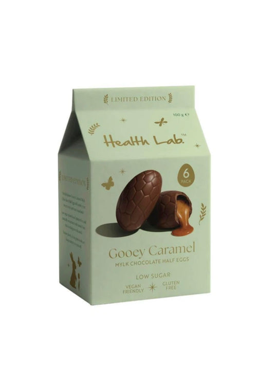 Health Lab Low Sugar Half Eggs With Gooey Caramel – 100g