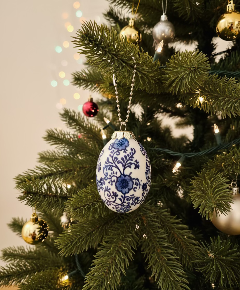 Hanging Ceramic Egg