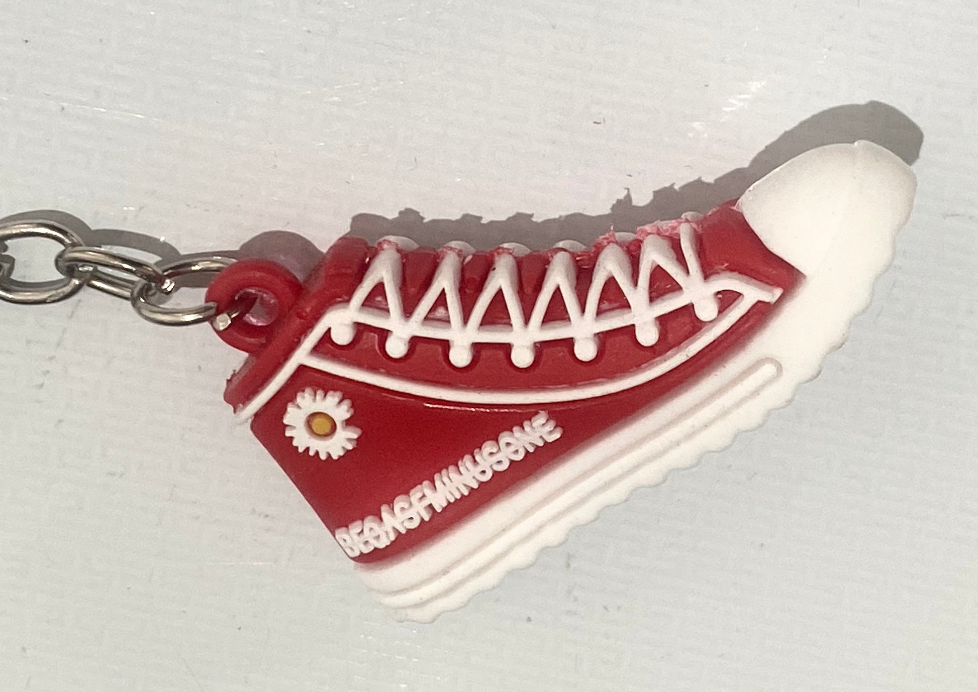 Red Sport Shoe Keyring