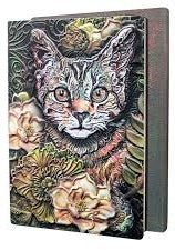 Journal A5 en relief avec chat